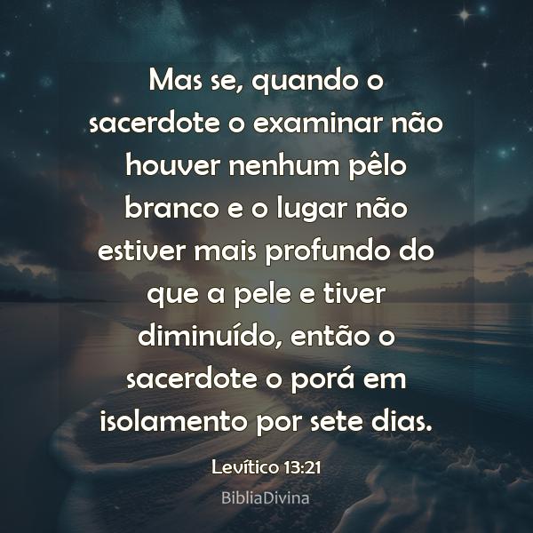 Levítico 13:21