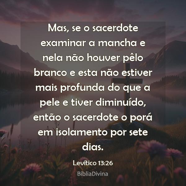 Levítico 13:26