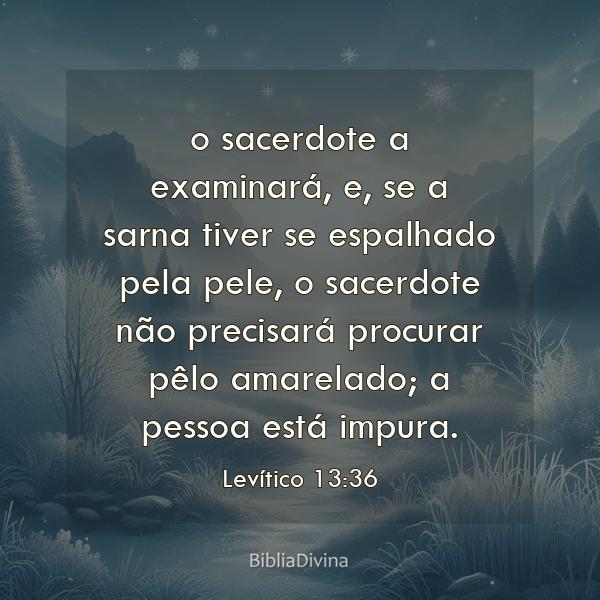 Levítico 13:36