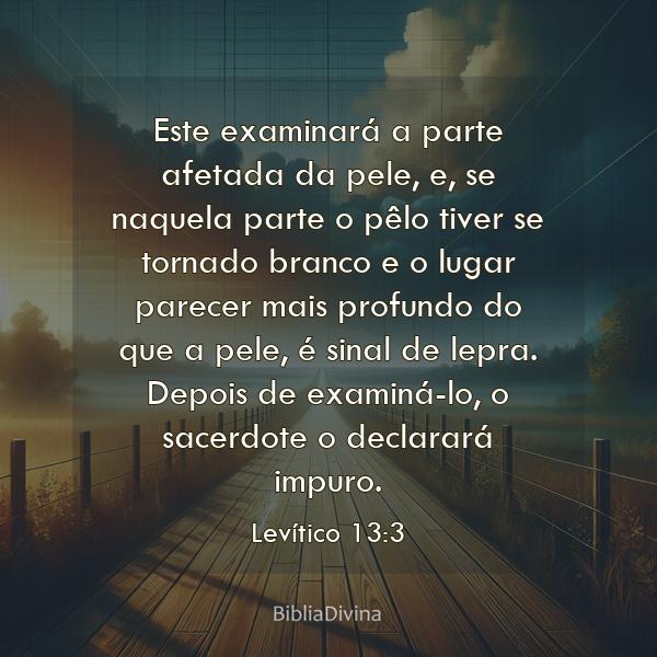 Levítico 13:3