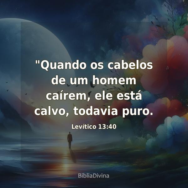 Levítico 13:40