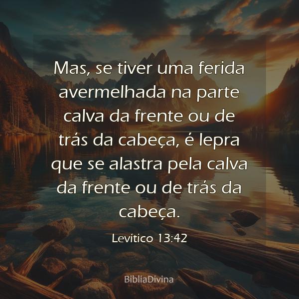 Levítico 13:42