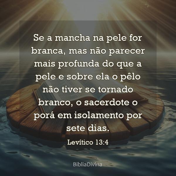 Levítico 13:4