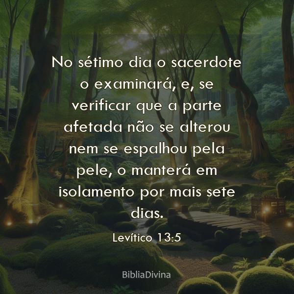 Levítico 13:5