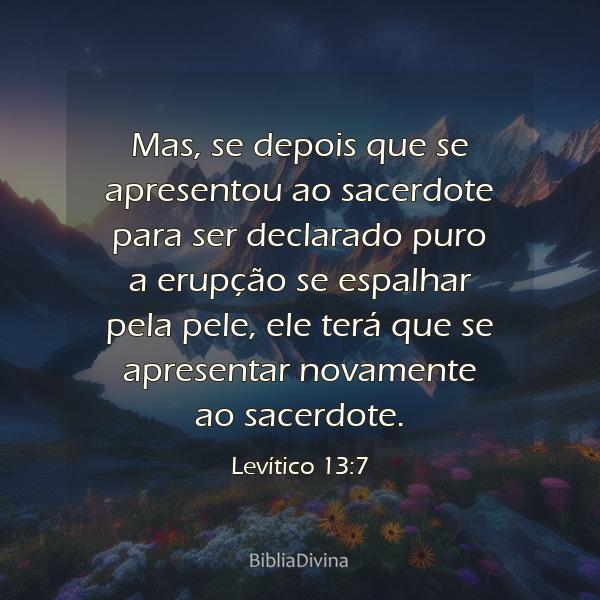 Levítico 13:7