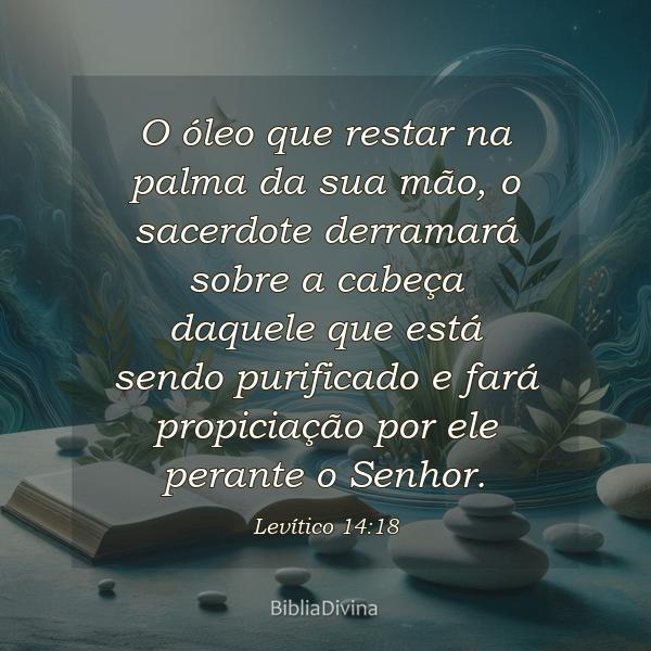 Levítico 14:18