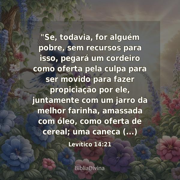 Levítico 14:21