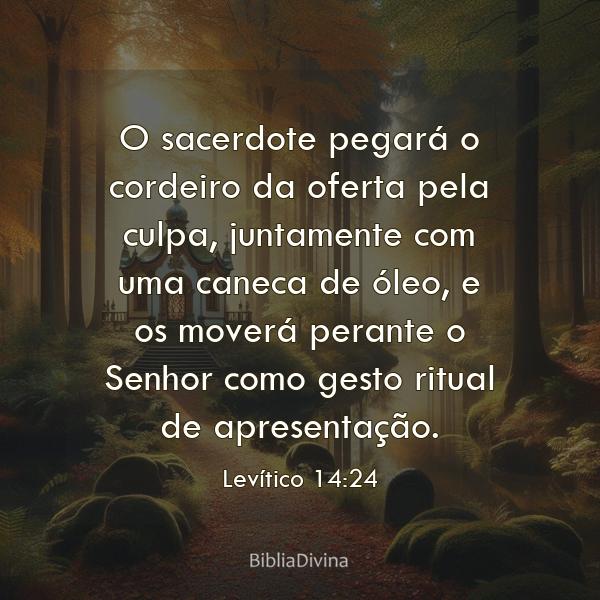 Levítico 14:24