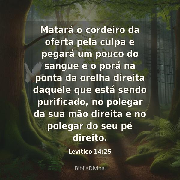 Levítico 14:25