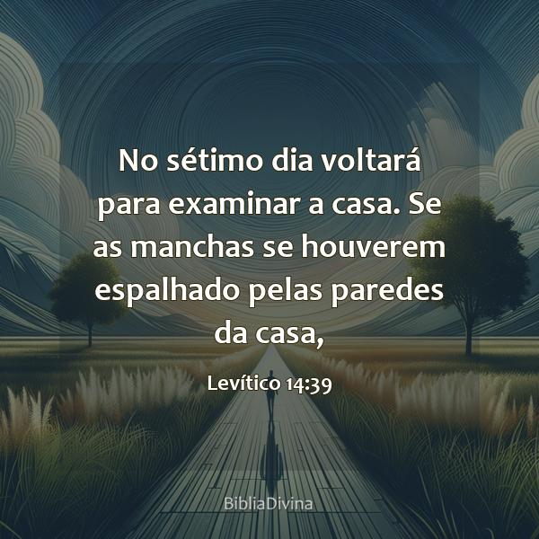 Levítico 14:39