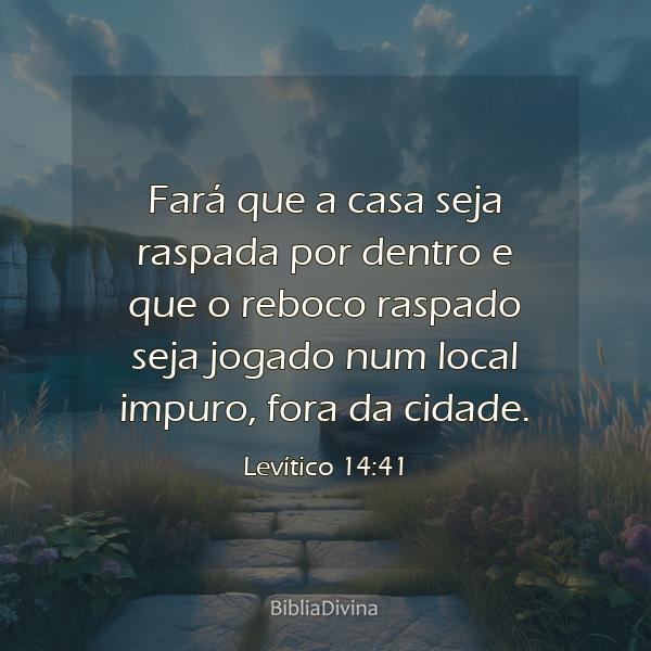 Levítico 14:41