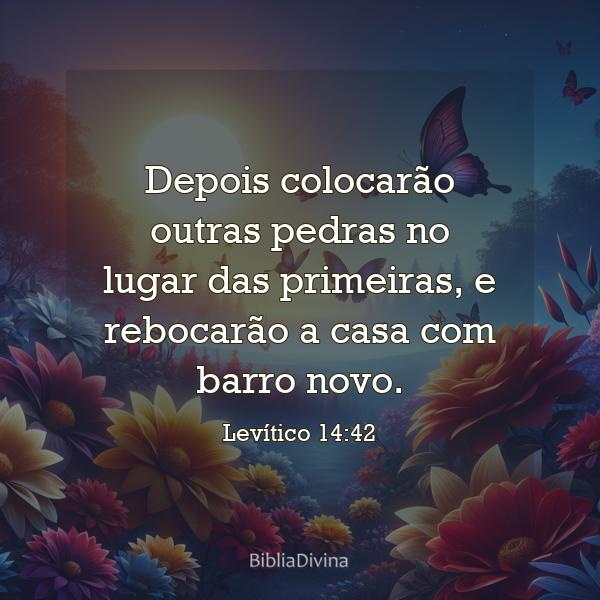 Levítico 14:42