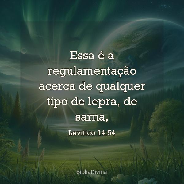 Levítico 14:54