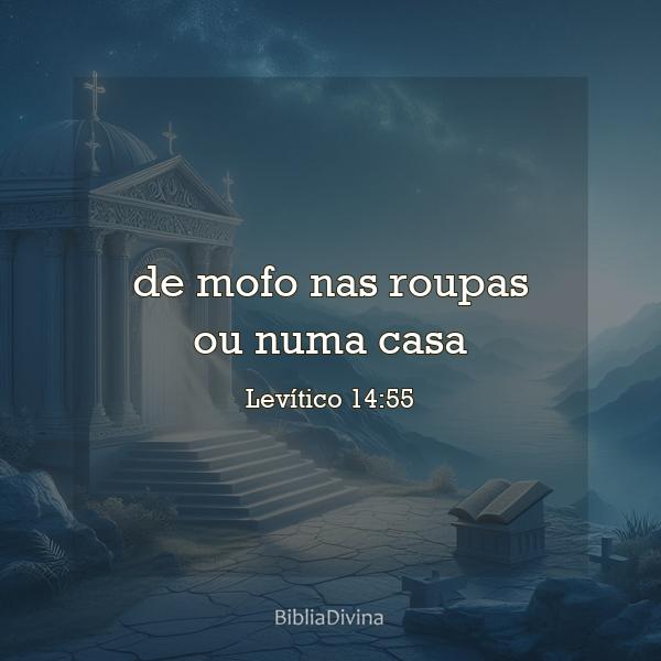 Levítico 14:55