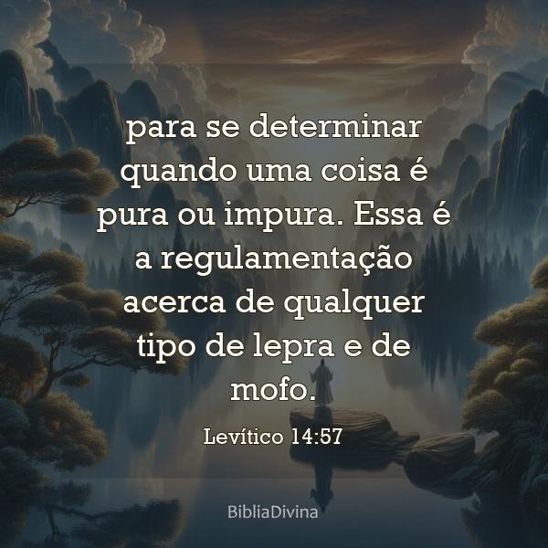 Levítico 14:57