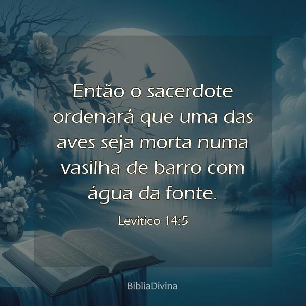 Levítico 14:5