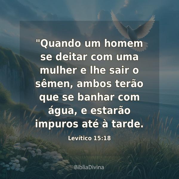 Levítico 15:18