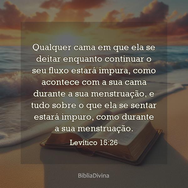 Levítico 15:26