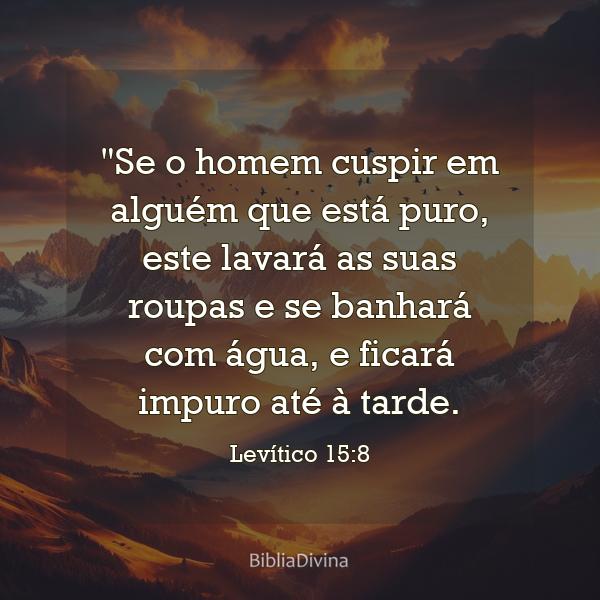 Levítico 15:8