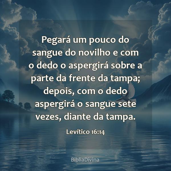 Levítico 16:14