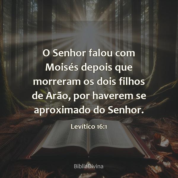 Levítico 16:1