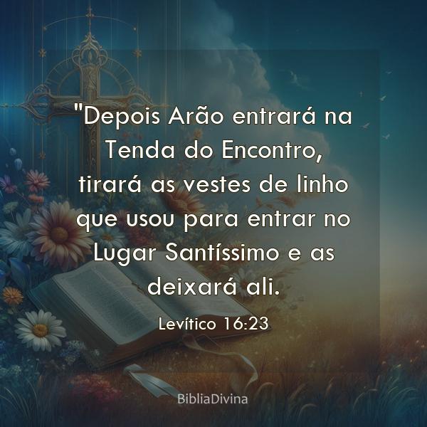 Levítico 16:23