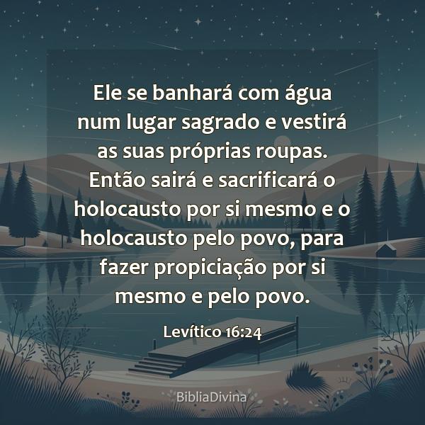 Levítico 16:24