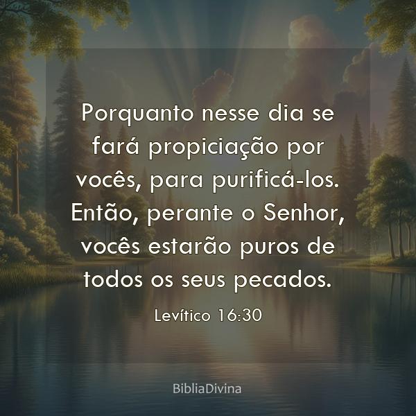 Levítico 16:30