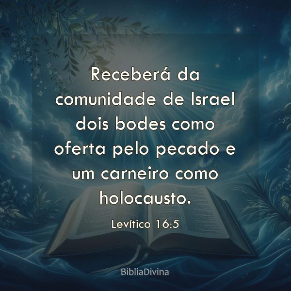 Levítico 16:5