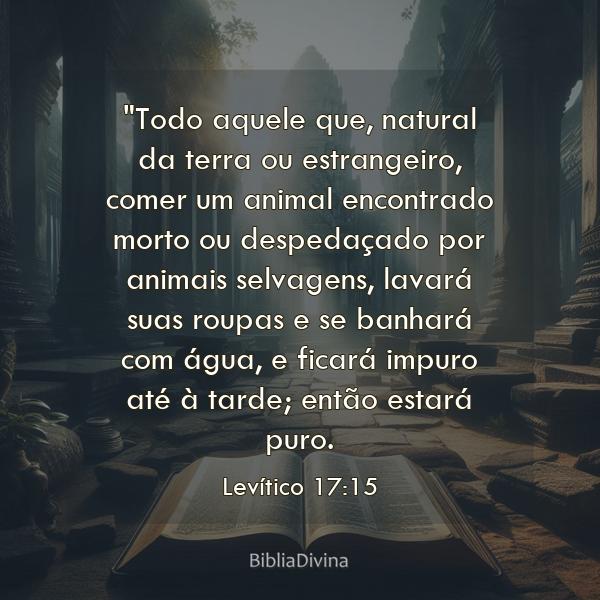 Levítico 17:15