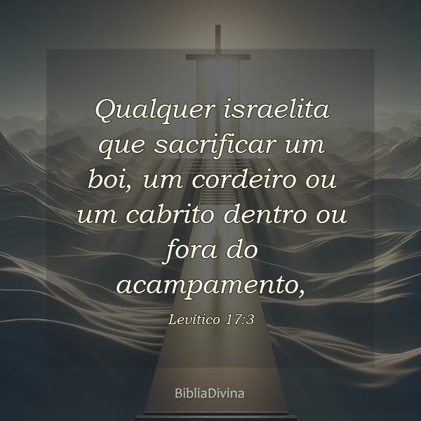 Levítico 17:3