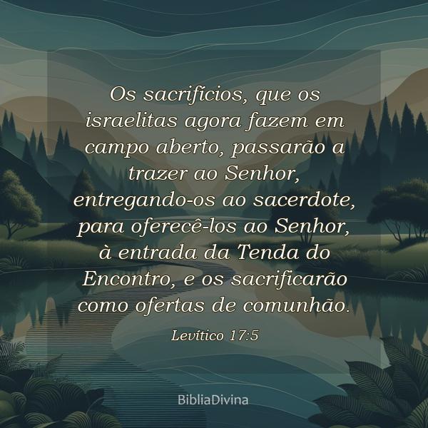 Levítico 17:5