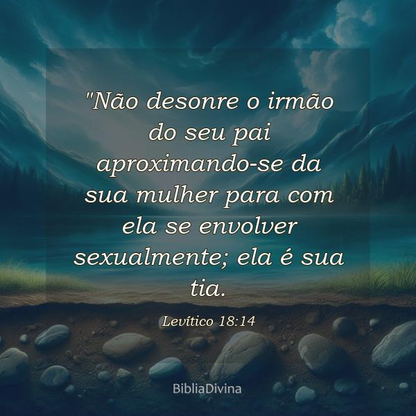 Levítico 18:14