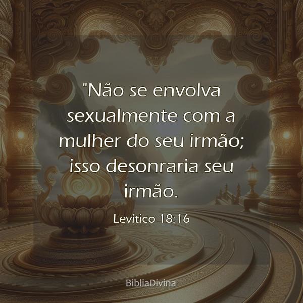 Levítico 18:16