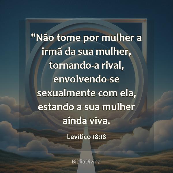 Levítico 18:18