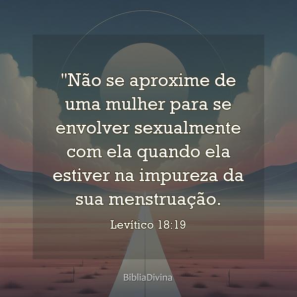 Levítico 18:19