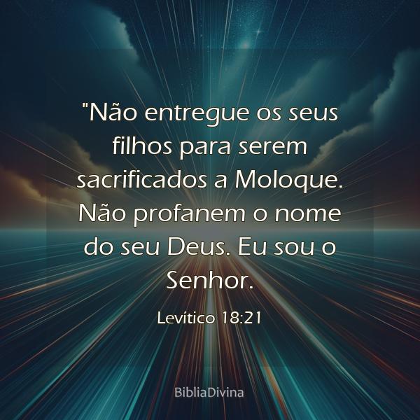 Levítico 18:21