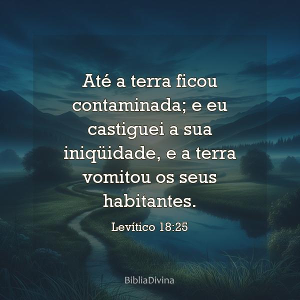 Levítico 18:25