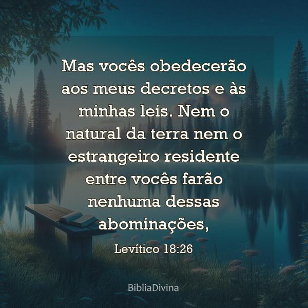 Levítico 18:26