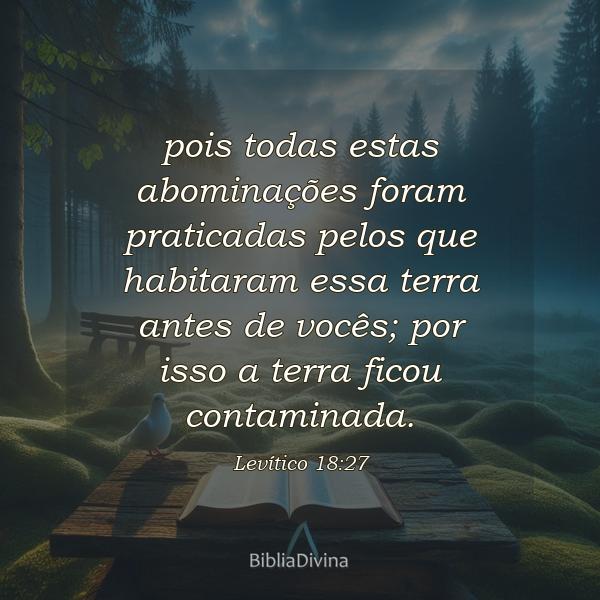 Levítico 18:27