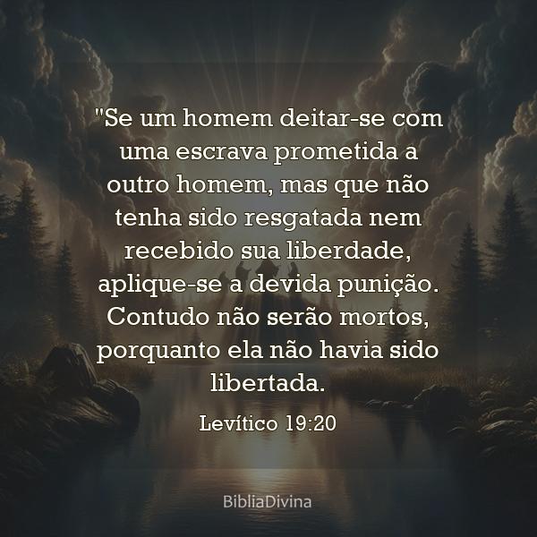 Levítico 19:20