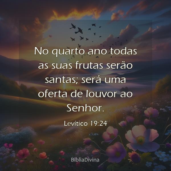 Levítico 19:24