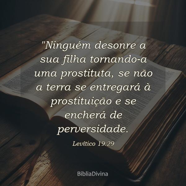 Levítico 19:29