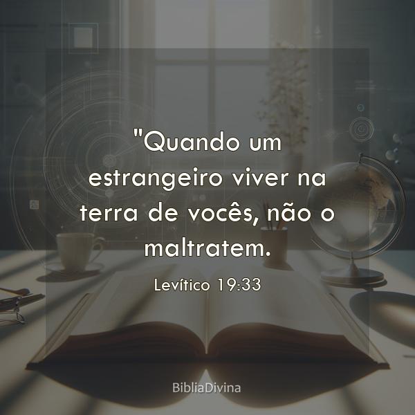 Levítico 19:33