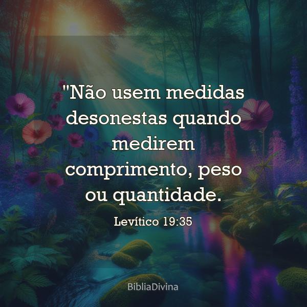 Levítico 19:35