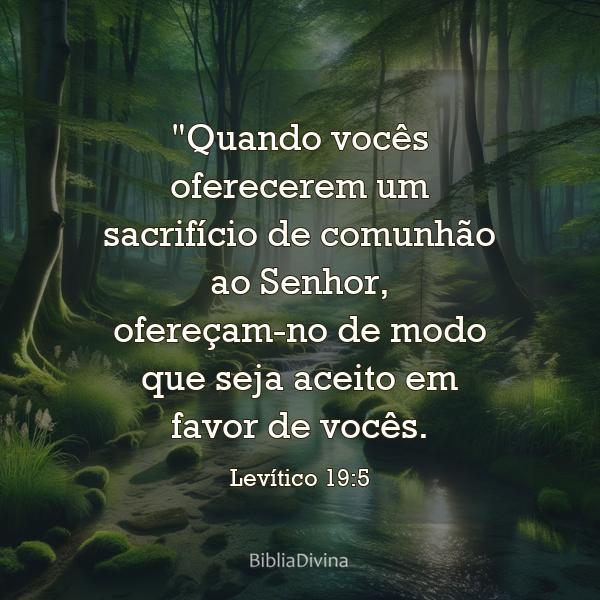 Levítico 19:5