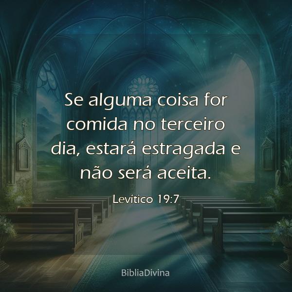 Levítico 19:7