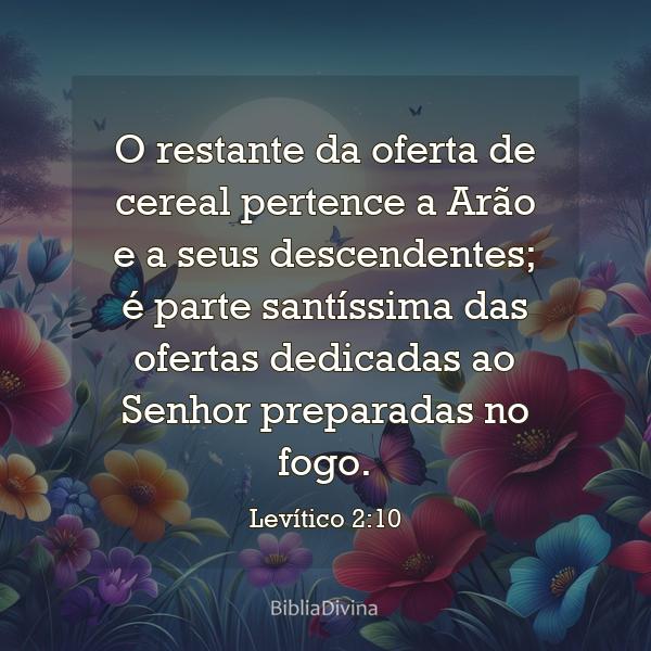 Levítico 2:10