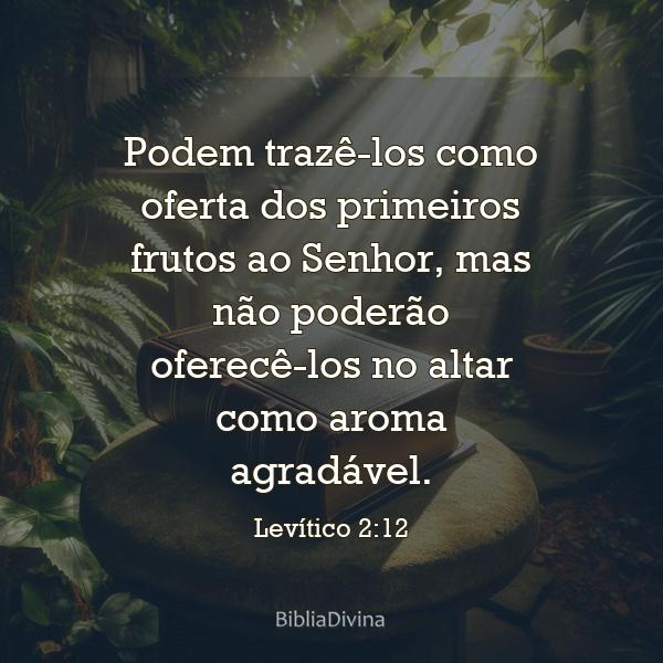 Levítico 2:12