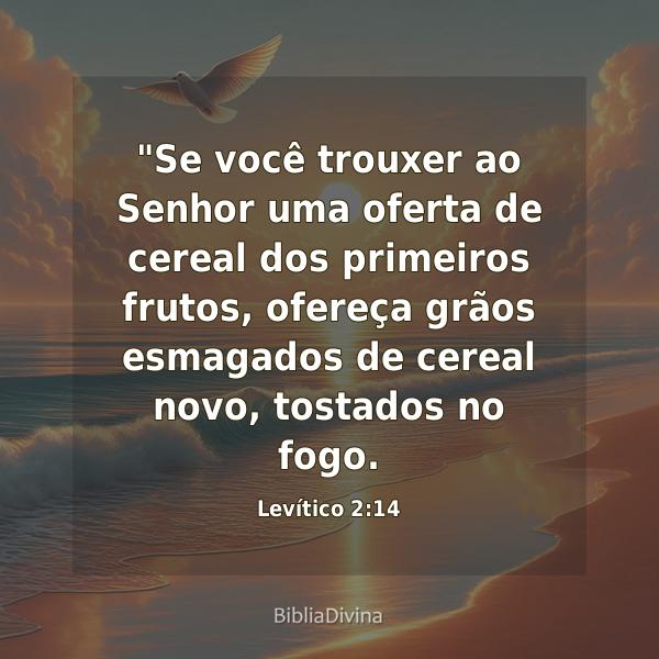 Levítico 2:14